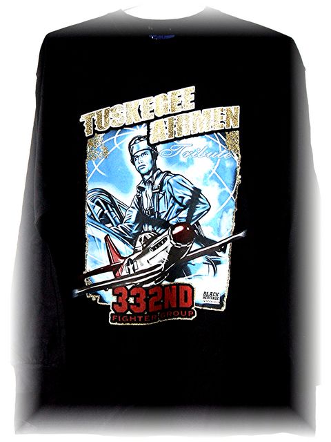 "NEW" TUSKEGEE AIRMEN 332nd LONG SLEEVE